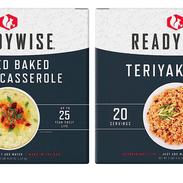 ReadyWise Gluten-Free Emergency Food Entree 2 Box Kit (40 Total Servings)