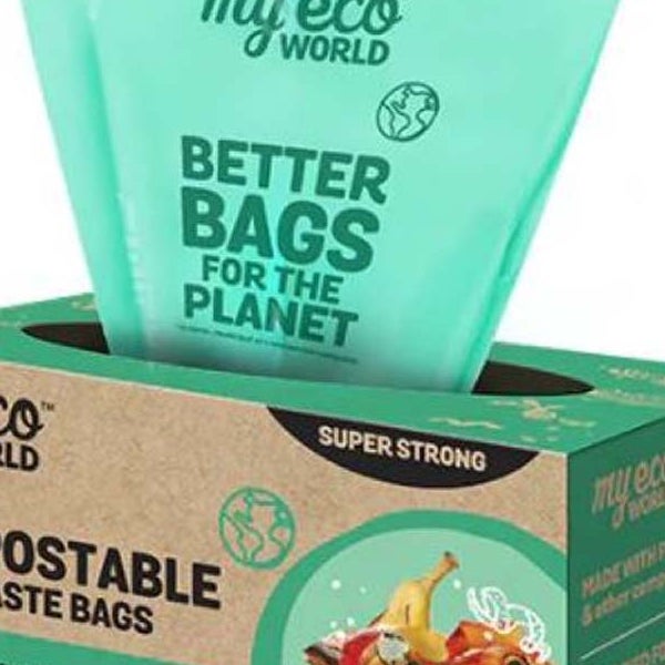MyEcoWorld 3-gallon Compostable Food Waste Bag, 150-count