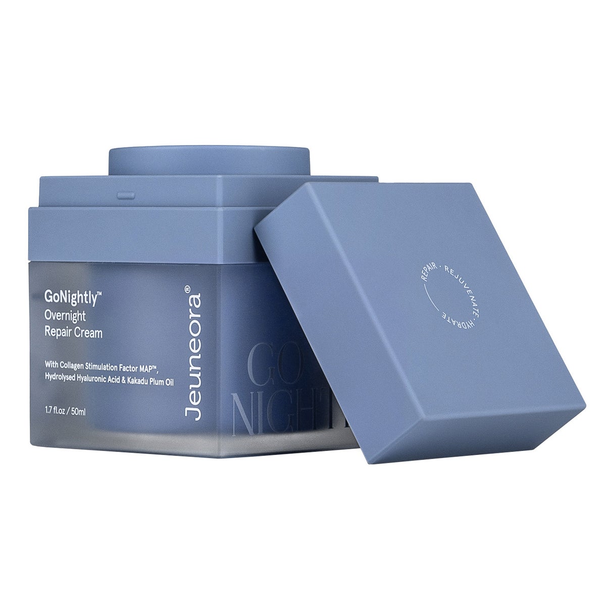 Jeuneora GoNightly Overnight Repair Cream, 1.69 fl oz