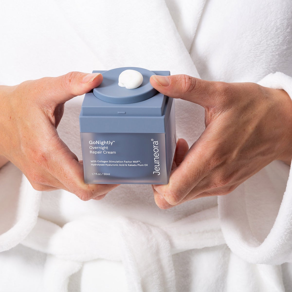 Jeuneora GoNightly Overnight Repair Cream, 1.69 fl oz