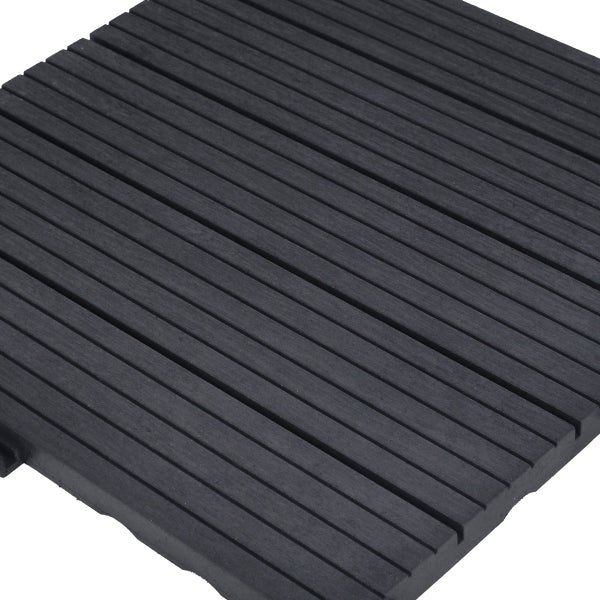 Cosmo Deck Tile, Slate 20-pack