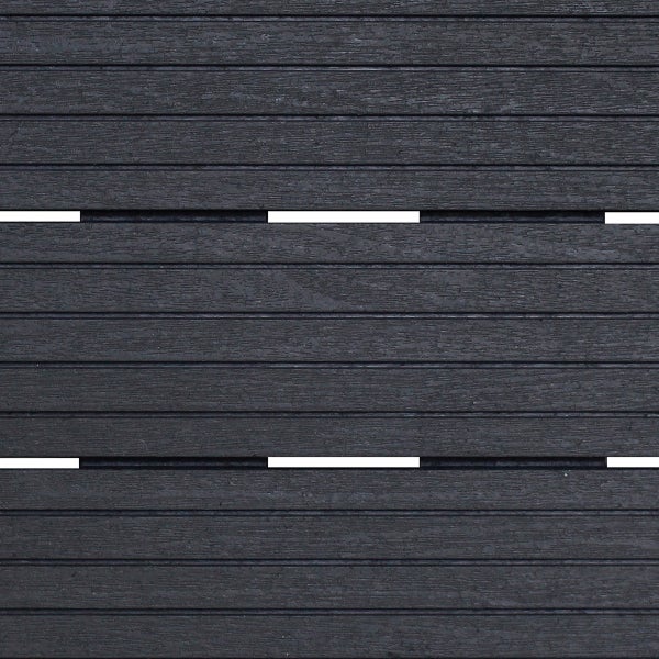 Cosmo Deck Tile, Slate 20-pack