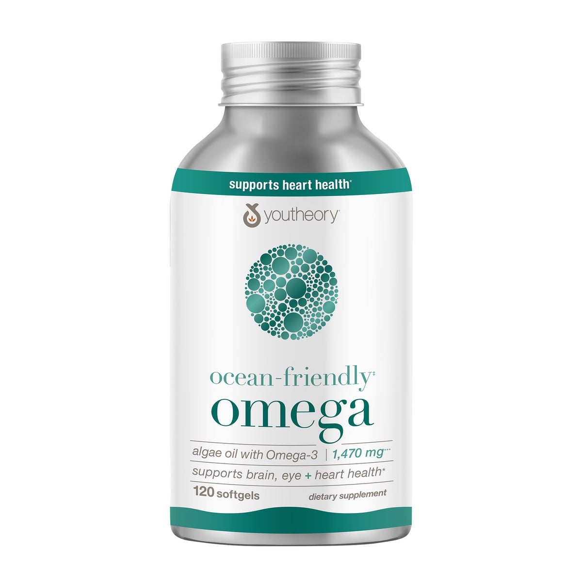 Youtheory Ocean Friendly Omega, 120 Softgels