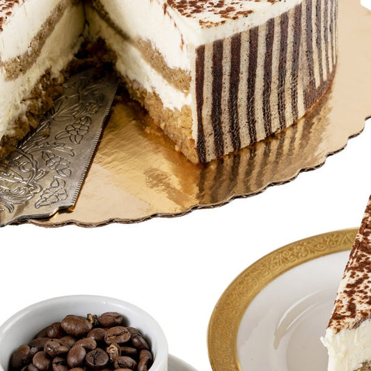 Ferrara’s Bakery 8 in. Tiramisu Cake, 2-pack