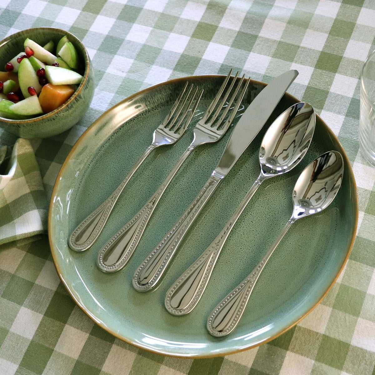 Gourmet Settings Promise 45-piece Flatware Set