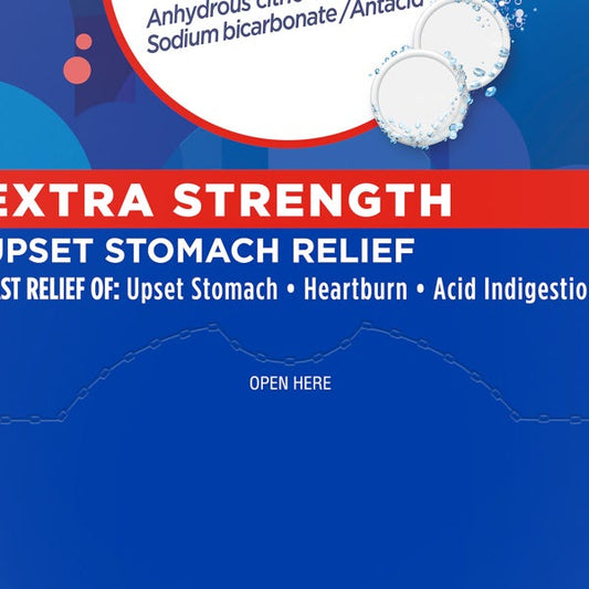 Alka-Seltzer Extra Strength Heartburn Relief, 72 Effervescent Tablets