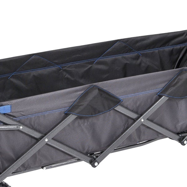 Mac Sports Deluxe Extended Folding Wagon with Brakes