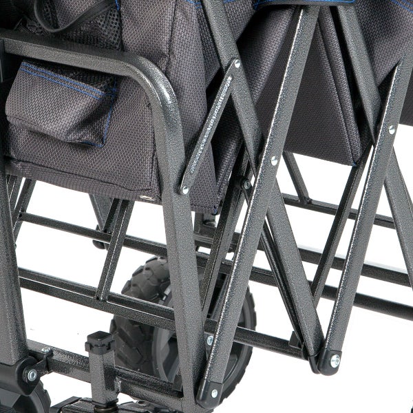 Mac Sports Deluxe Extended Folding Wagon with Brakes