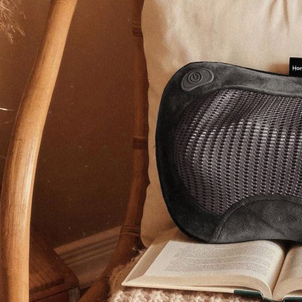 Homedics Cordless Shiatsu Massage Pillow with Soothing Heat