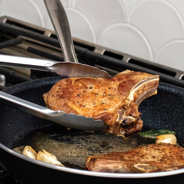 Nordic Ware Basalt Ceramic Non-Stick 3-Piece Skillet Set