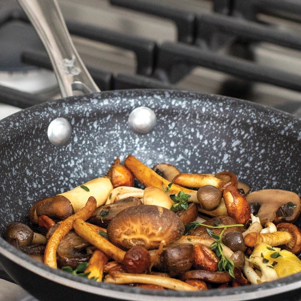 Nordic Ware Basalt Ceramic Non-Stick 3-Piece Skillet Set