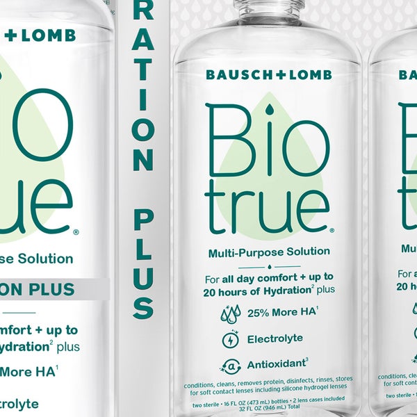 Biotrue Hydration Plus Multipurpose Solution, 32 Ounces