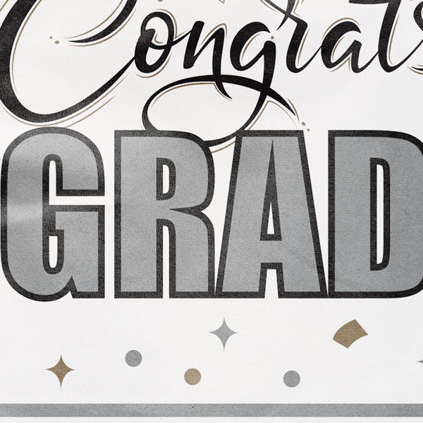Artstyle Paper Plate & Napkin Bundle, Grad Party Celebration, 200-count