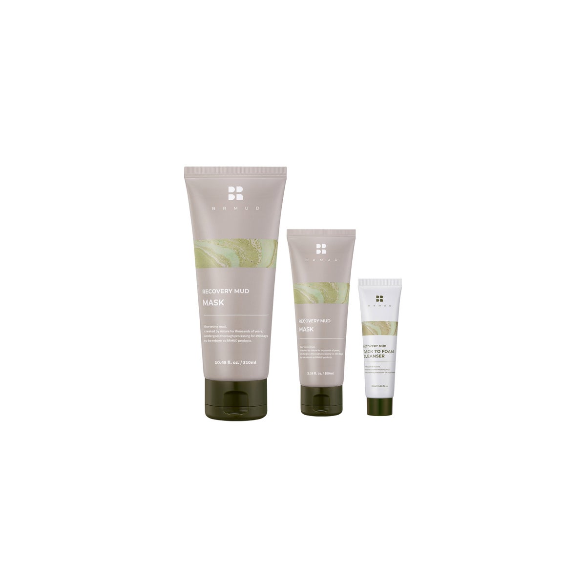 BRMUD Recovery Mud Mask Set