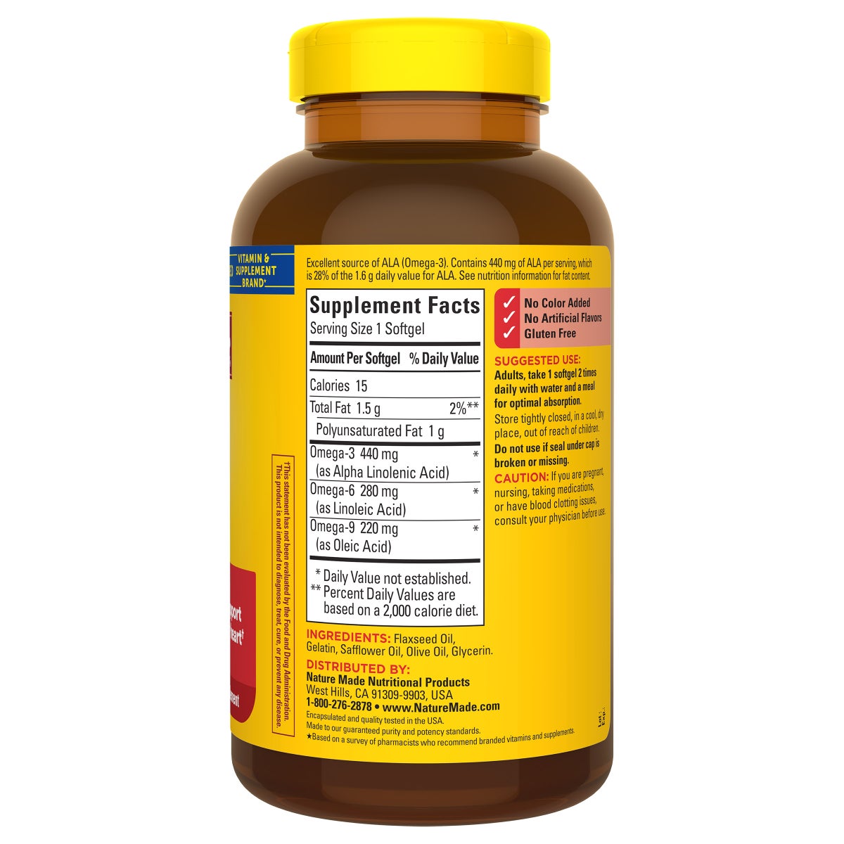 Nature Made Triple Omega, 180 Softgels