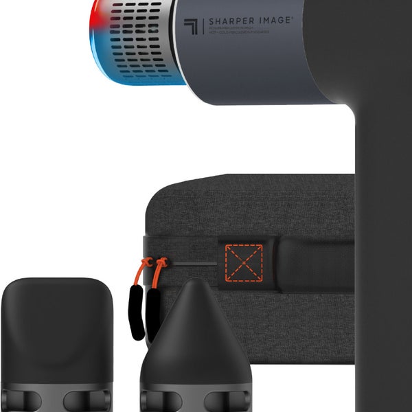 Sharper Image Power Percussion Pro+ Hot + Cold Percussion Massager