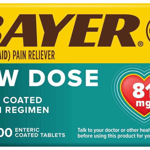 Bayer Aspirin Regimen Low Dose 81 mg., 400 Enteric Coated Tablets
