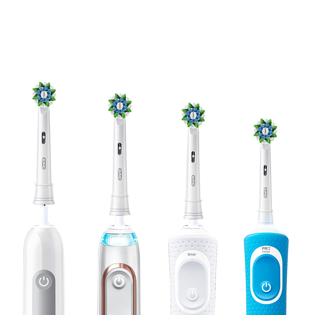 Oral-B Cross Action Replacement Electric Toothbrush Heads, 10-count
