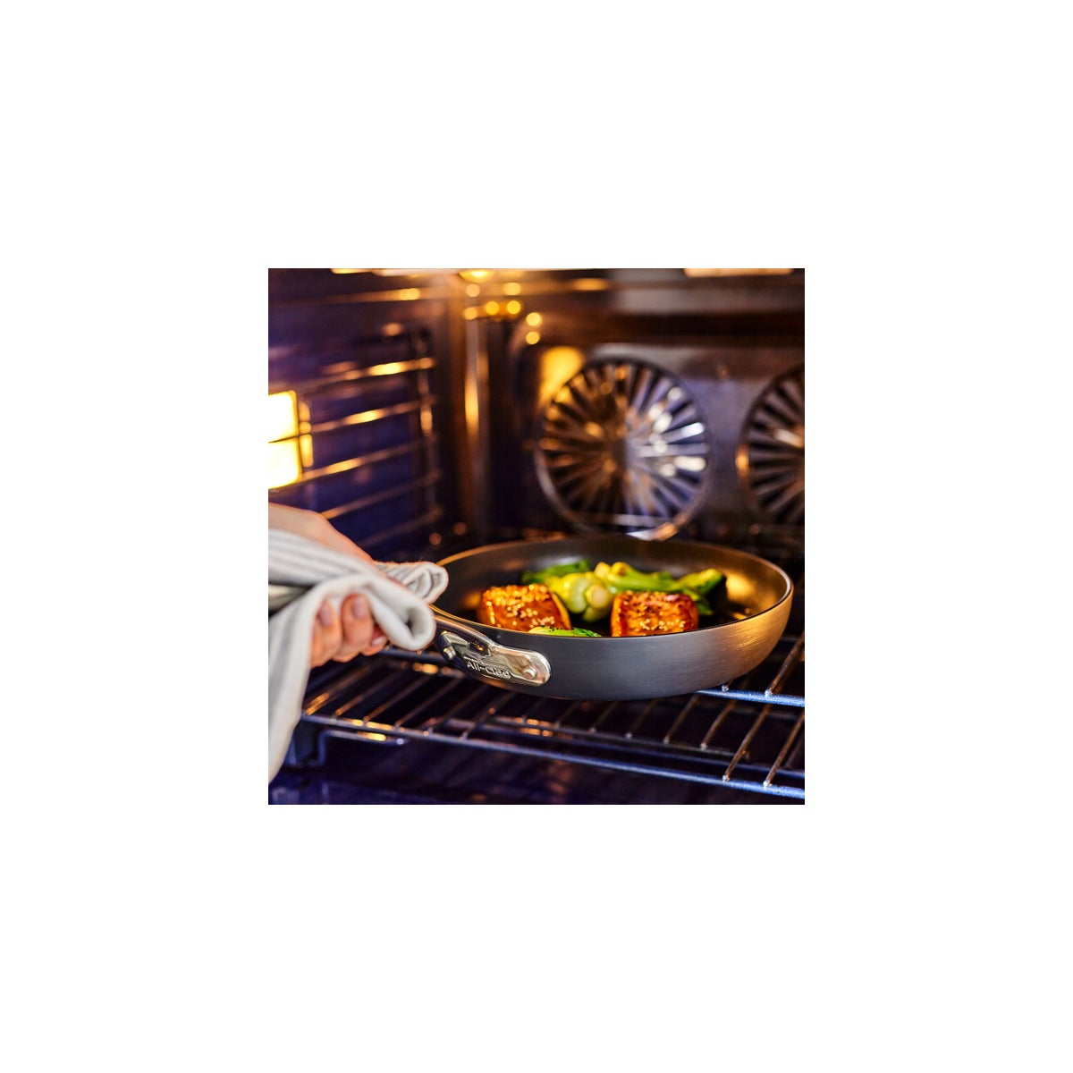 All-Clad Hard-Anodized Fry Pan 3-piece Set