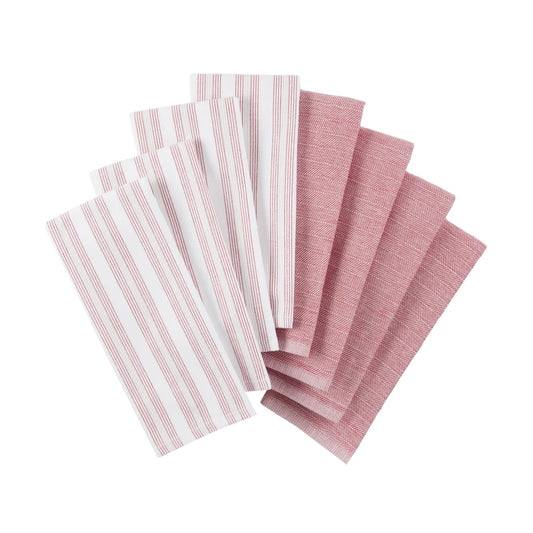 KitchenAid Chambray Stripe Kitchen Towels, 8-piece Set