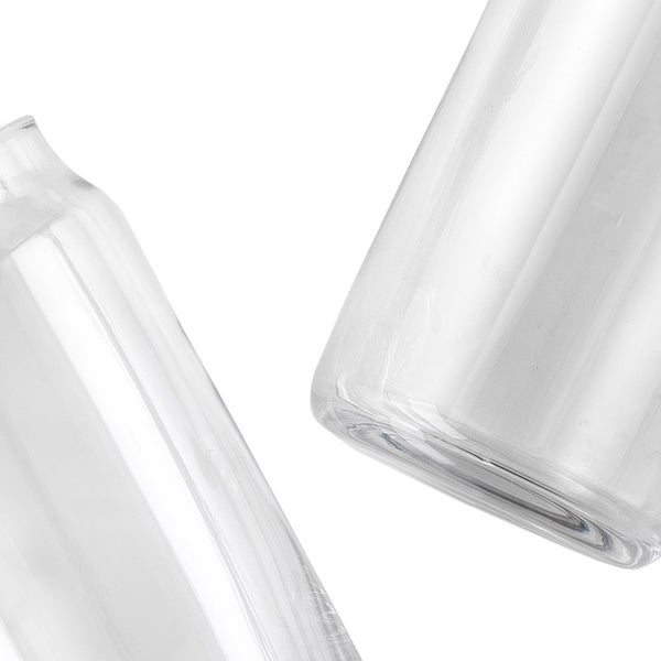 JoyJolt Classic Can Shape Tumbler Drinking Glass - Set of 6
