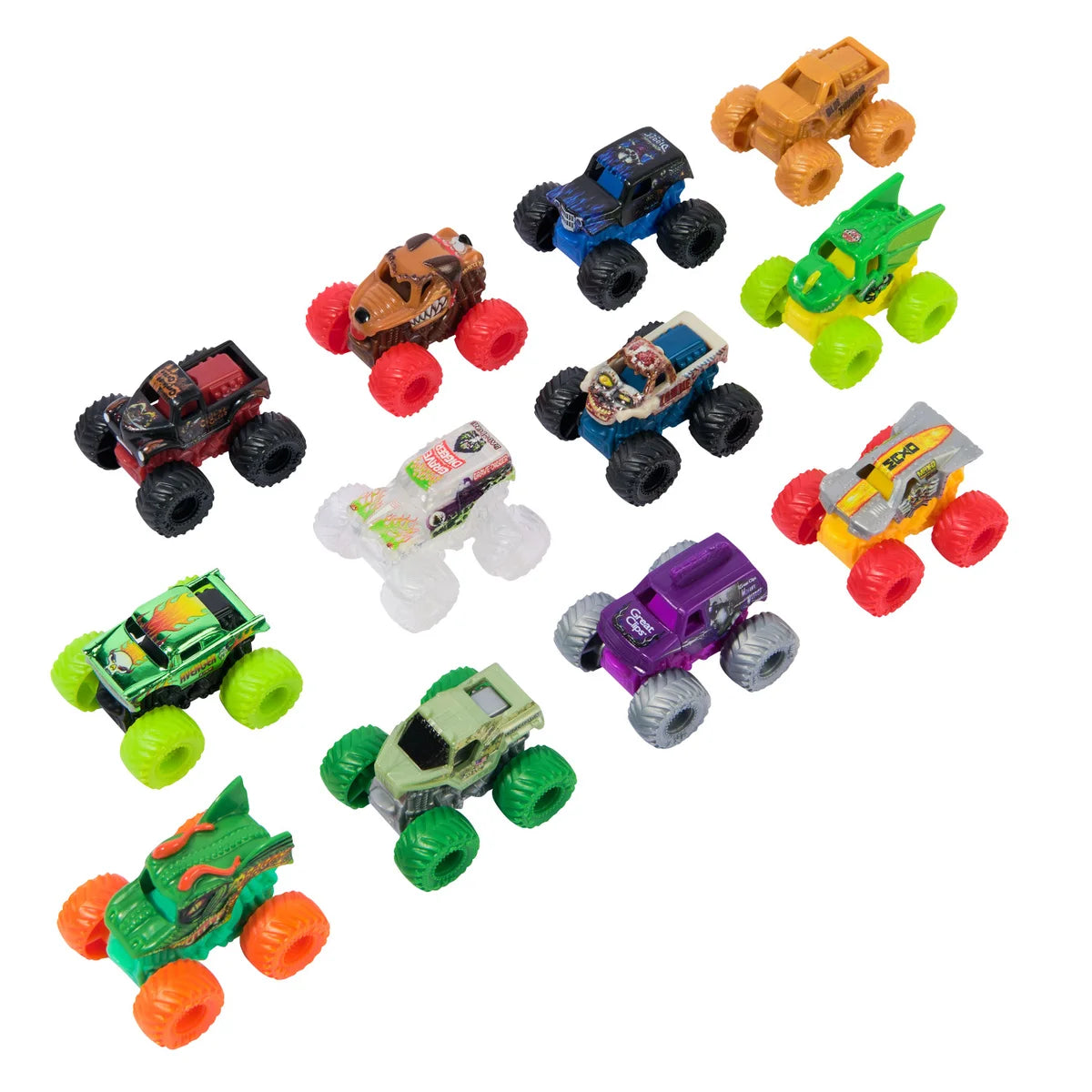 Monster Jam Minis Trick-or-Truck Mystery Bags, 24-Pack