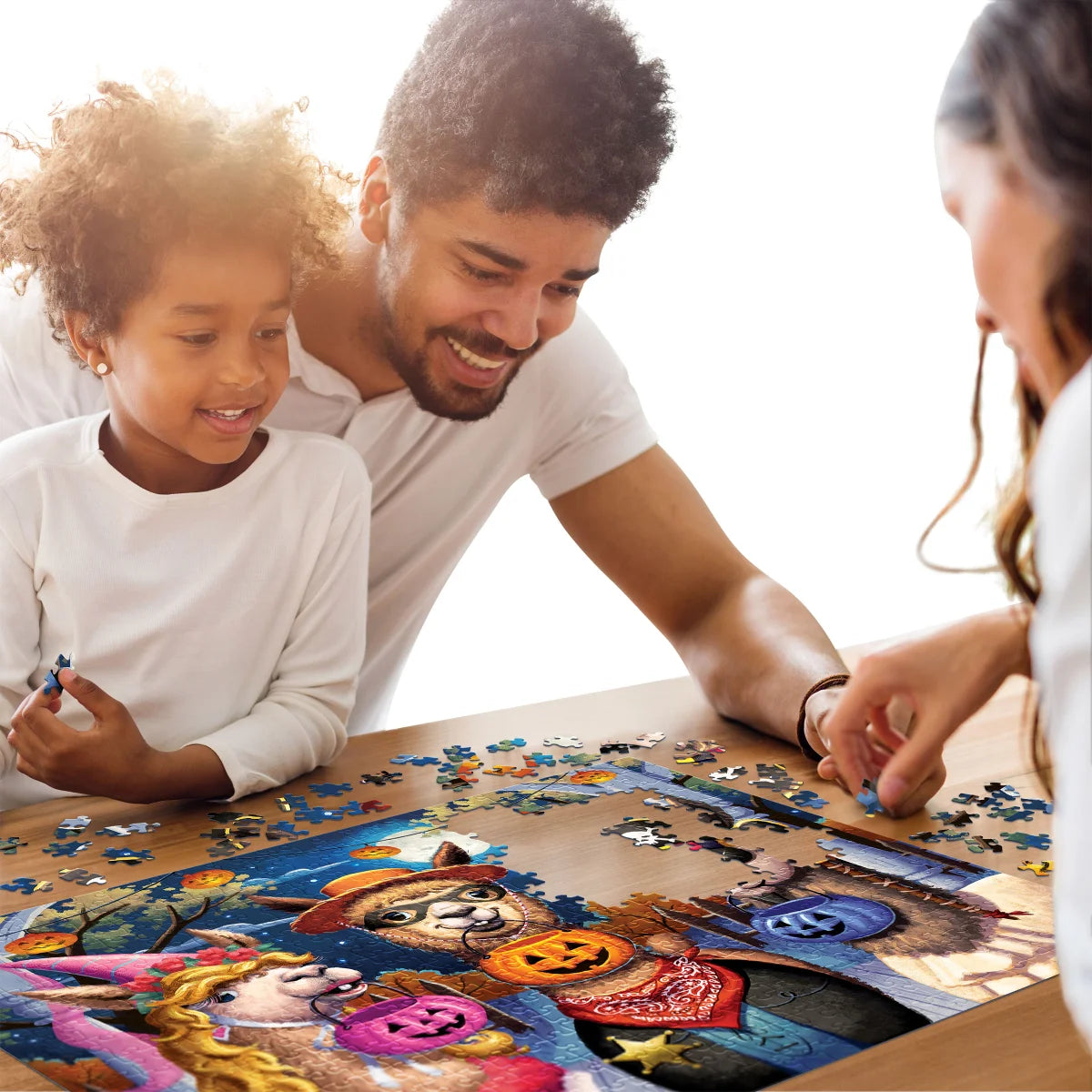 Boardwalk Jigsaw Puzzles, Assorted 500 & 1000 Piece, 3-pack, Seasonal