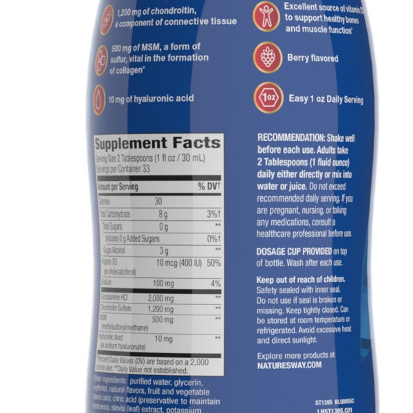 Nature's Way Joint Movement Glucosamine Extra Strength, 33.8 Ounces