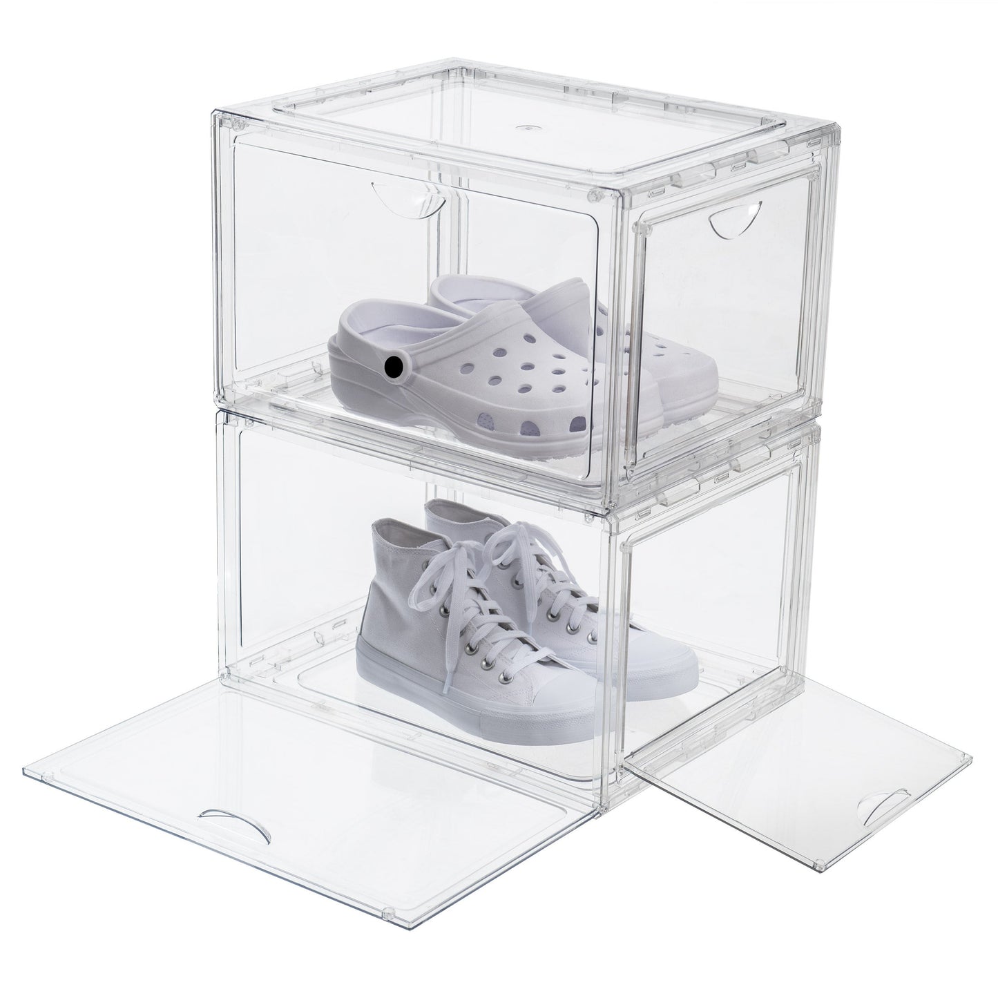 Stackable Shoebox & Organizer, 8-pack