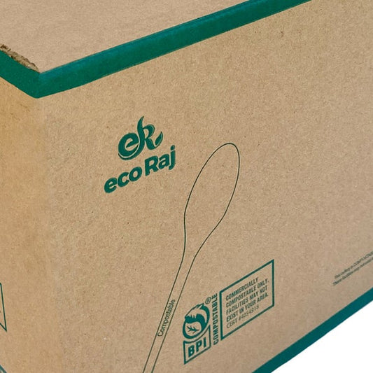 Eco Raj Compostable Spoon, 1,000-count