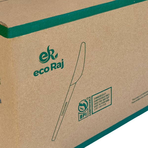 Eco Raj Compostable Knife, 1,000-count