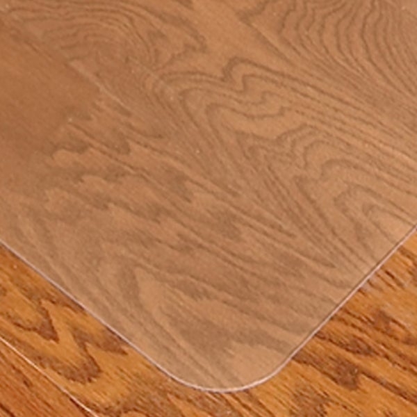 ES Robbins Chair Mat for Hard Floors, 46 x 60 No Lip, Clear