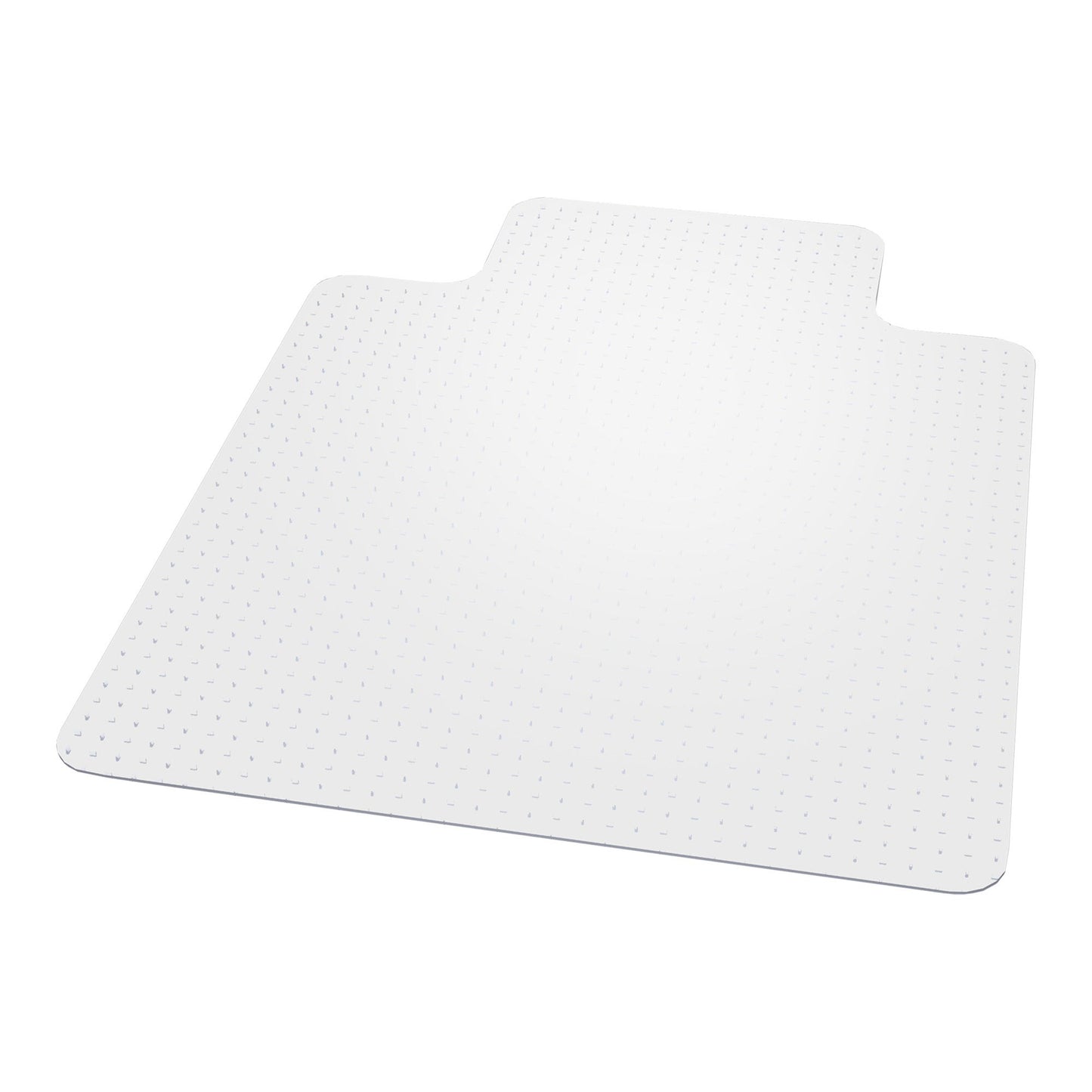 ES Robbins Chair Mat for High Pile Carpet, 45 x 53 With Lip, Clear