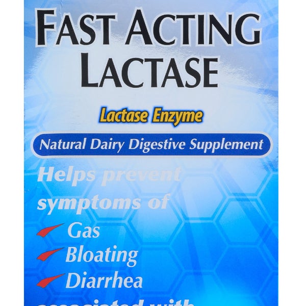 Kirkland Signature Fast Acting Lactase, 180 Caplets