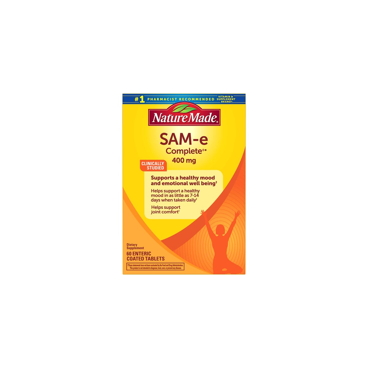 Nature Made SAM-e Complete 400 mg., 60 Tablets