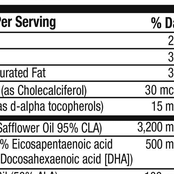 Ab Cuts Enhanced CLA Belly Fat Formula 3,200 mg., 240 Softgels