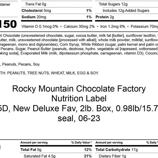 Rocky Mountain Chocolate Deluxe Tower