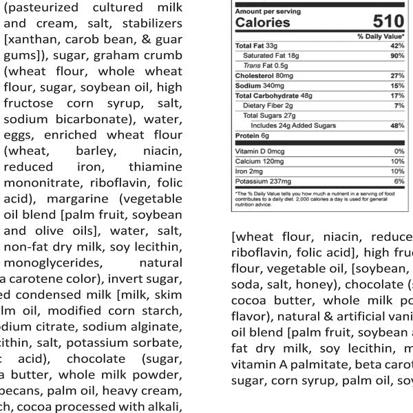 David’s Cookies Variety Cheesecakes, 2-pack (28 Slices Total)