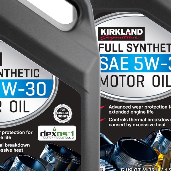 Kirkland Signature 5W-30 Full Synthetic Motor Oil, 5-quart, 2-pack