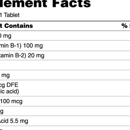 Kirkland Signature Super B-Complex with Electrolytes, 500 Tablets