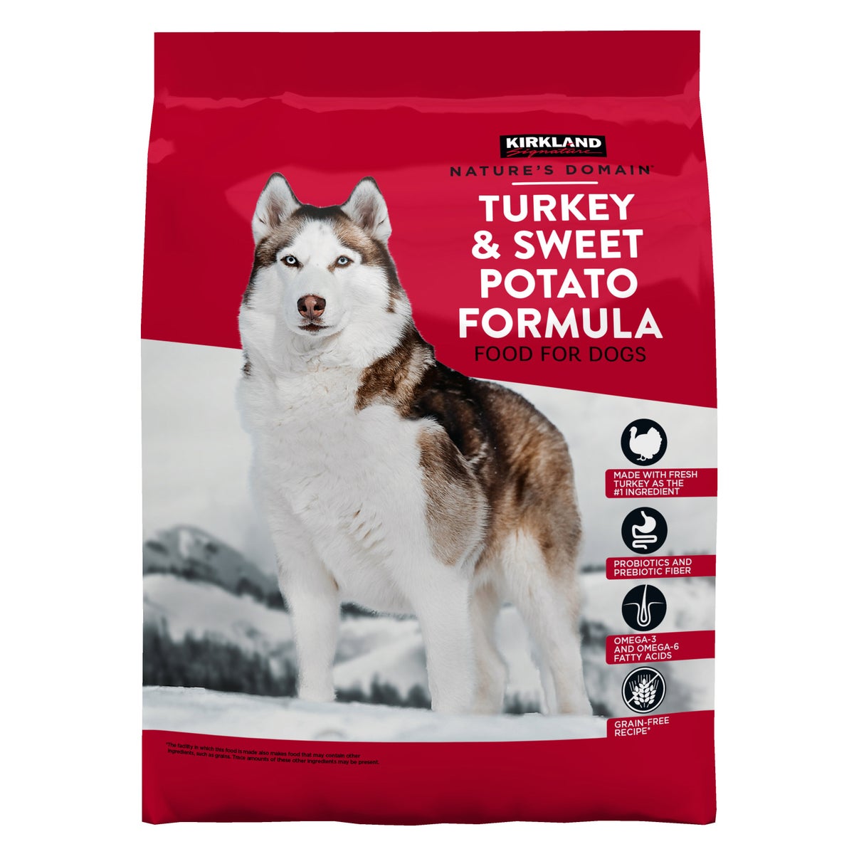 Kirkland Signature Nature's Domain Turkey and Sweet Potato Dog Food 35 lb.