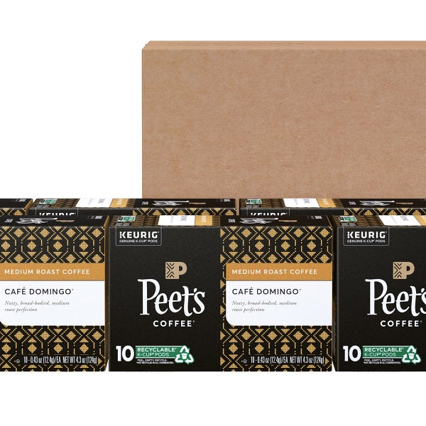 Peet’s Coffee Café Domingo K-Cup Pod, 60-count