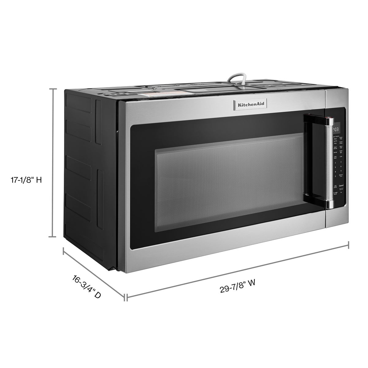 KitchenAid 2.0 cu. ft. Over-The-Range Microwave with Cookshield Interior Finish