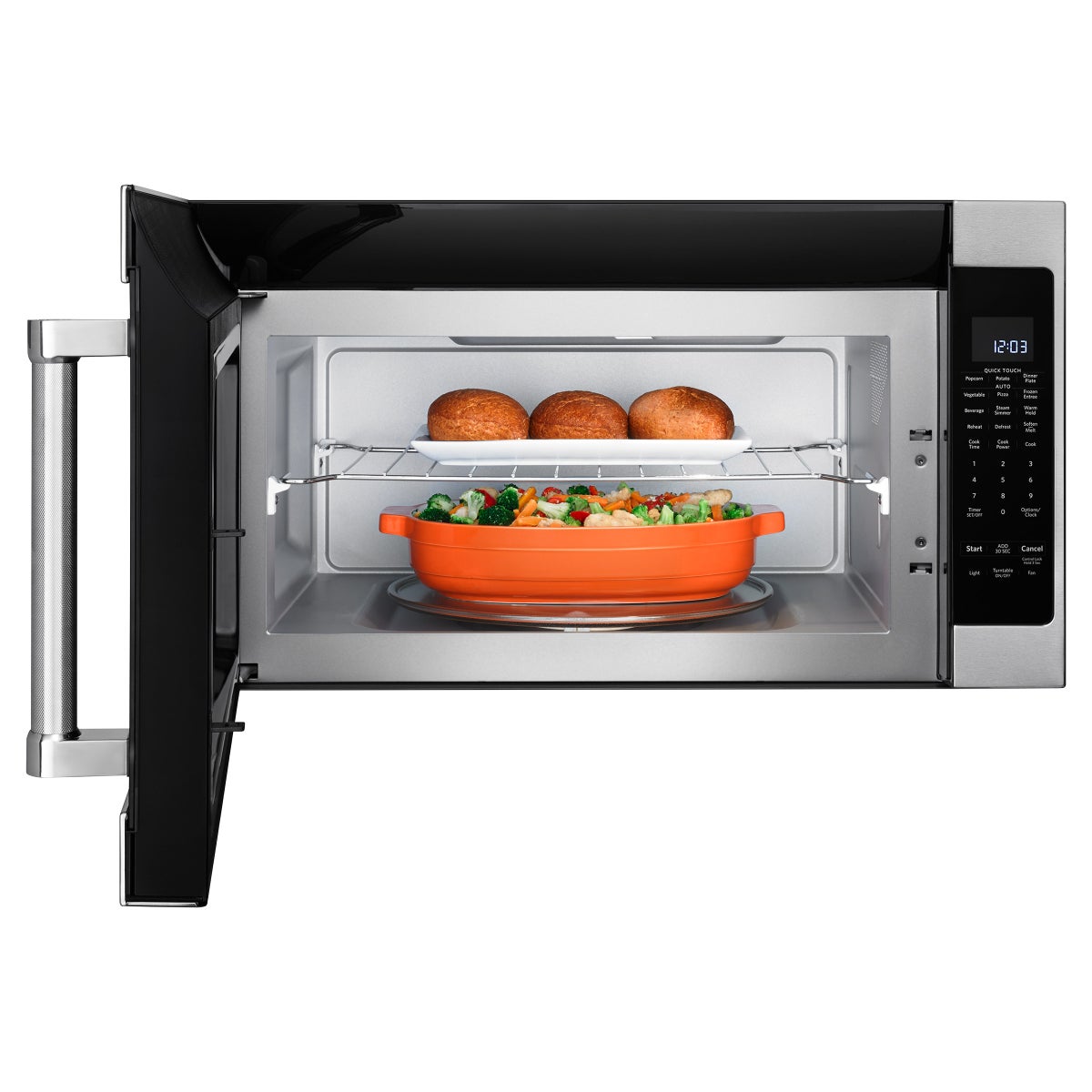 KitchenAid 2.0 cu. ft. Over-The-Range Microwave with Cookshield Interior Finish