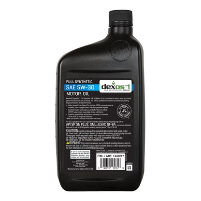 Kirkland Signature 1-Quart 5W20 & 5W30 Full Synthetic Motor Oil, 12-pack