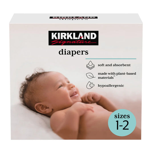 Kirkland Signature Diapers Sizes 1-2