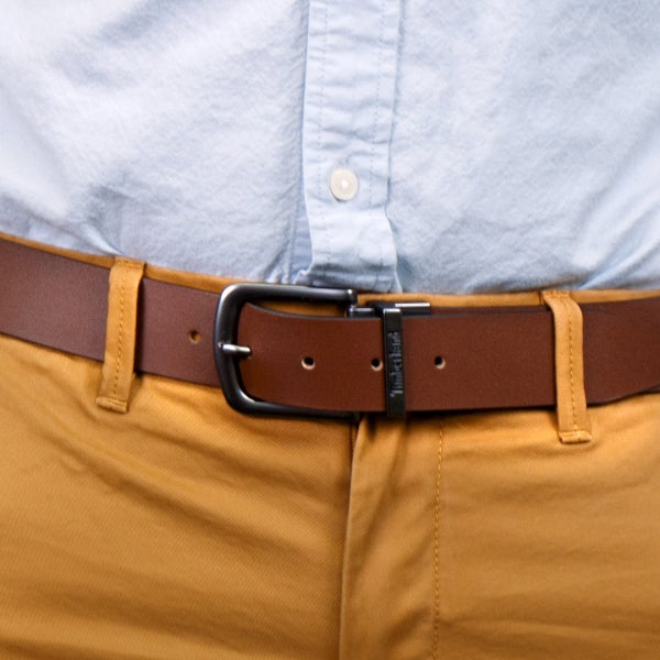 Timberland Men's Reversible Leather Belt