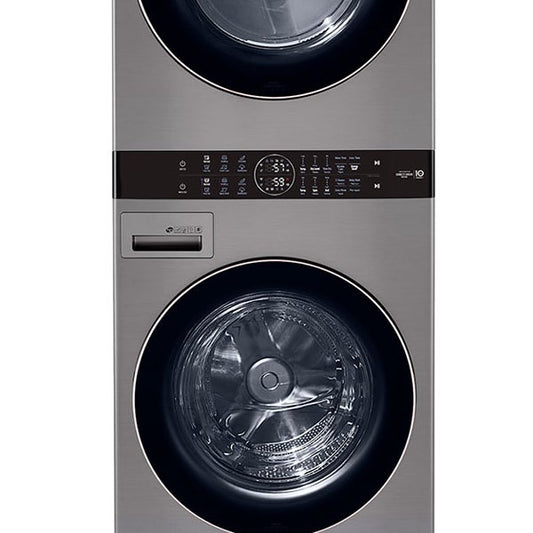 LG WashTower Single Unit ELECTRIC with Center Control 4.5 cu. ft. Front Load Washer and 7.4 cu. ft. Dryer