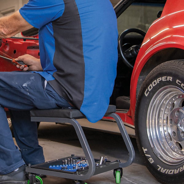 TrekTerra Rolling Garage Stool