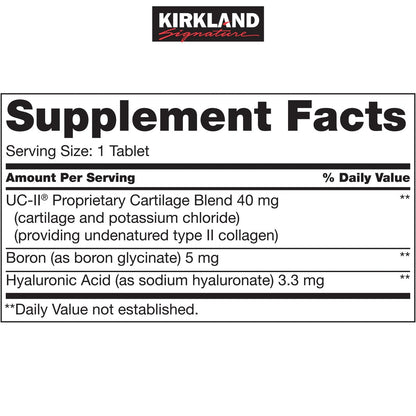 Kirkland Signature Triple Action Joint Health, 110 Coated Tablets